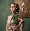 Olea Rose Sofistike Floral Şal