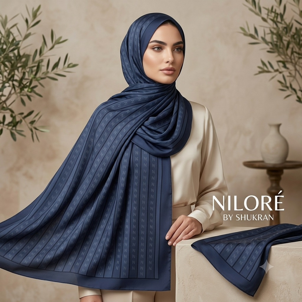 Nilore "Gece Çizgileri" / İndigo